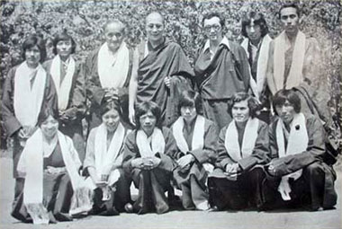 graduation Dharamsala 1977